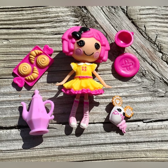LALALOOPSY Mini Dolls Pets Accessories Playsets Crumbs Spot Pepper Toy Doll - Picture 3 of 15